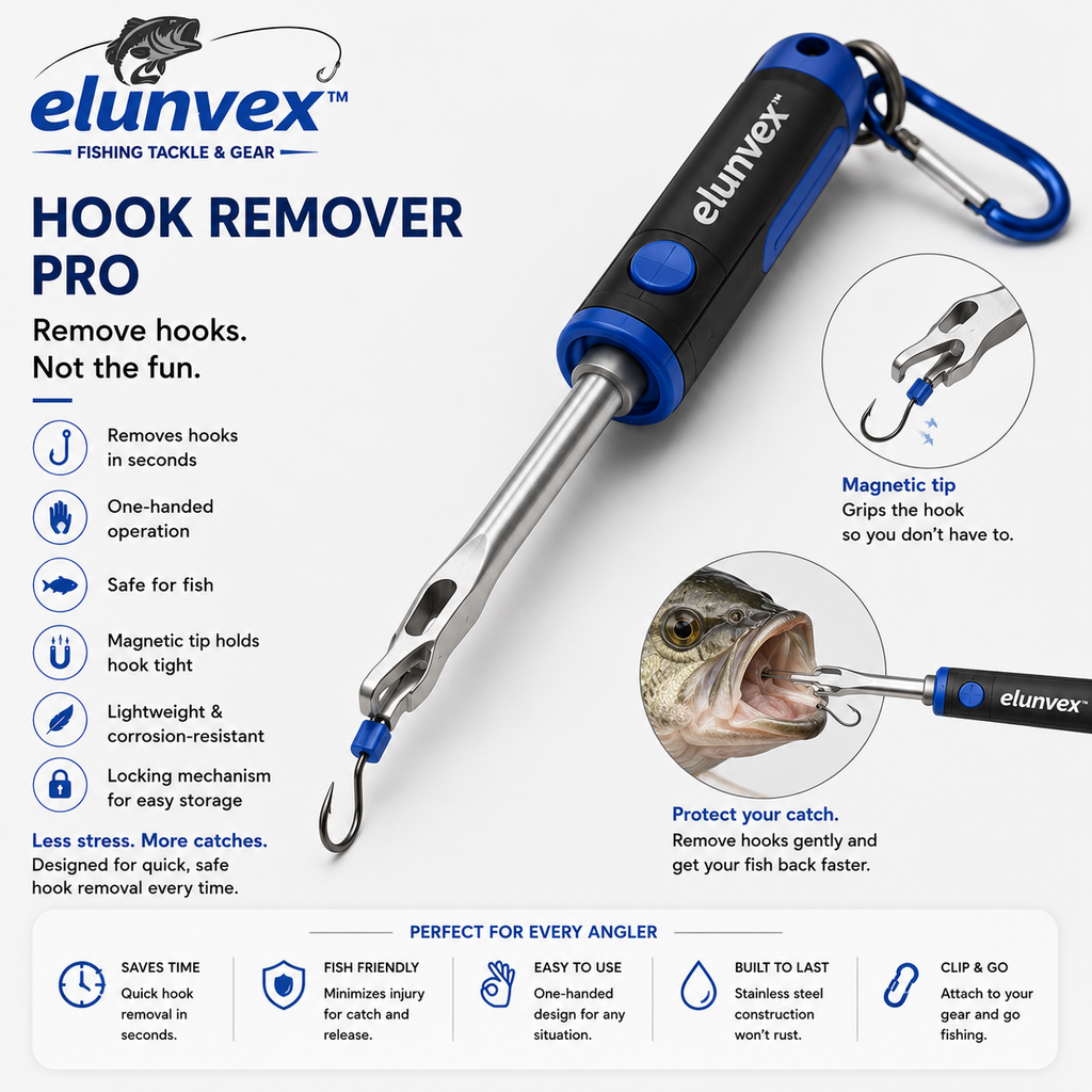 Elunvex™ GripRelease Hook Extractor