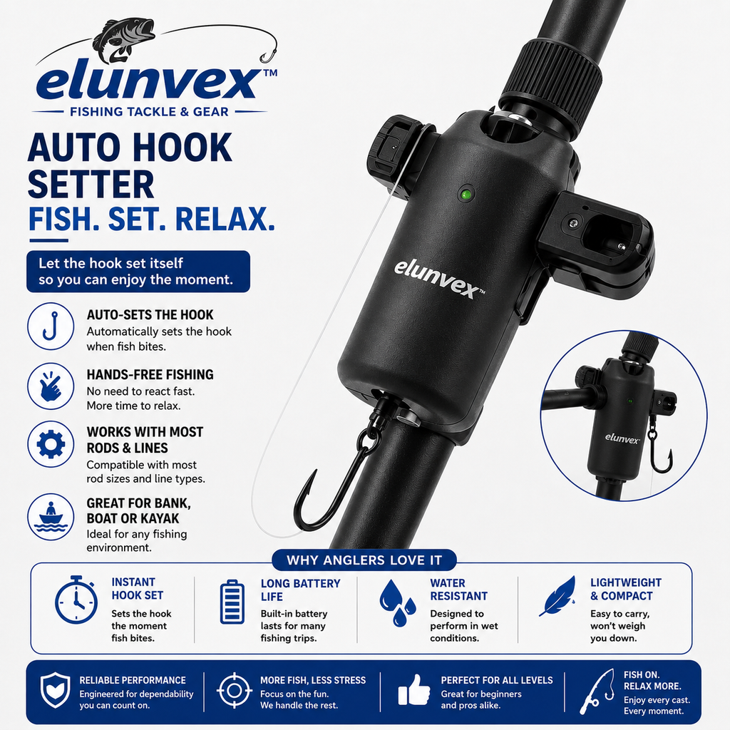 Elunvex™ StrikeSense Auto Hook Trigger